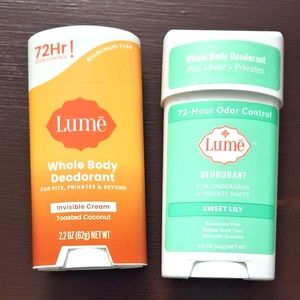 NWOT🍁2 Lume deodorant antiperspirant